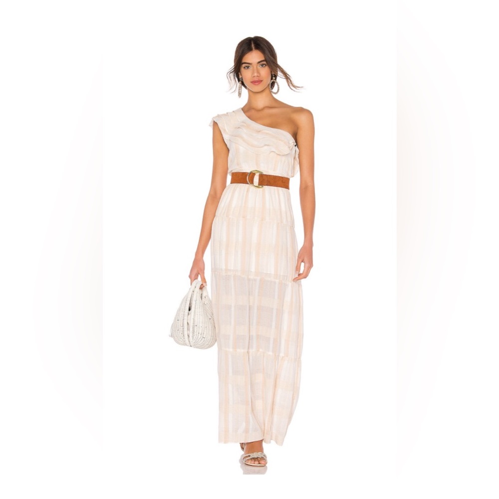 Tularosa Avery one shoulder maxi dress